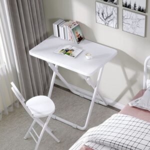 bedside table and chair